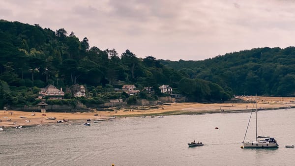 Autumn in Fore Street Salcombe